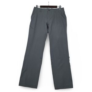 Marmot Lobo's Pants Womens 6 Grey Roll Up Hiking Convertible Stretch UPF 50